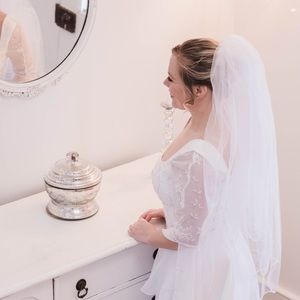 Wedding veil white